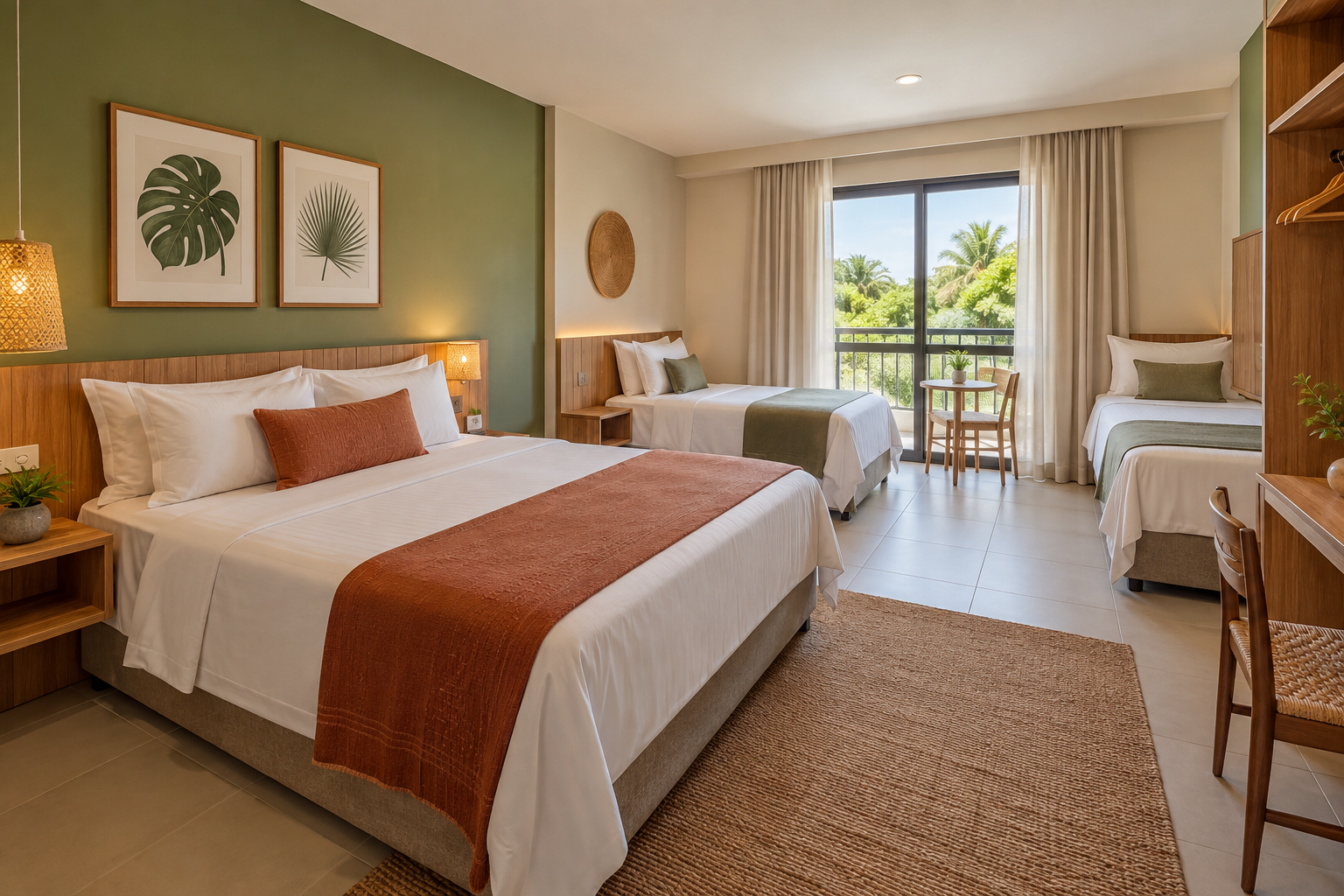 Família do hotel